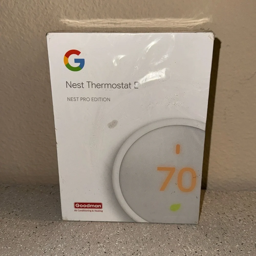 Google Nest Thermostat E Nest Pro Edition New in Box‎